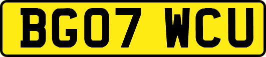 BG07WCU