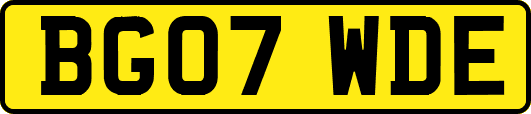 BG07WDE