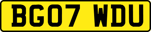 BG07WDU