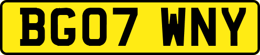 BG07WNY