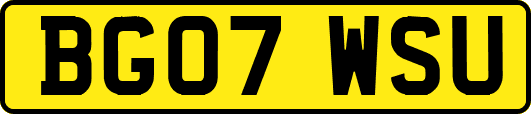 BG07WSU