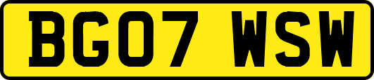 BG07WSW