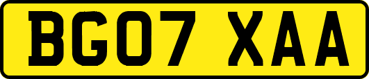 BG07XAA