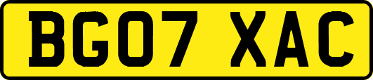BG07XAC