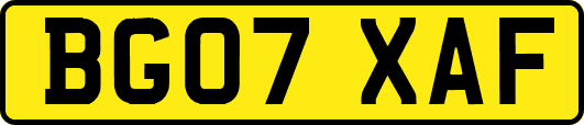 BG07XAF