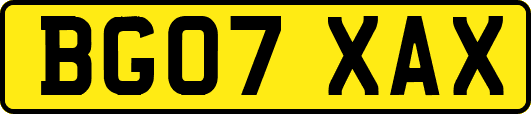 BG07XAX