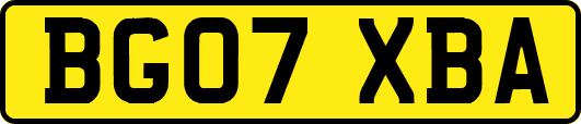BG07XBA