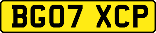 BG07XCP