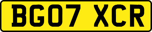 BG07XCR