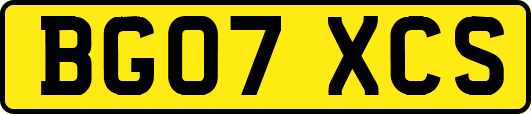 BG07XCS