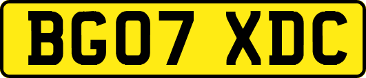 BG07XDC