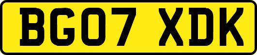 BG07XDK