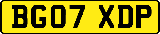 BG07XDP