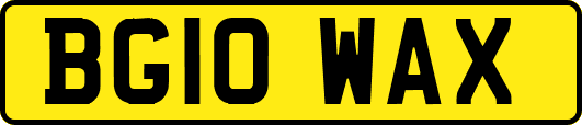 BG10WAX