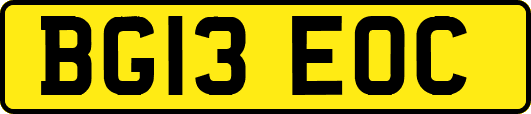 BG13EOC