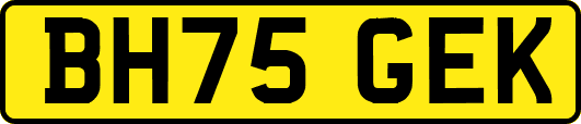 BH75GEK