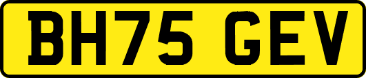 BH75GEV