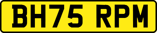BH75RPM