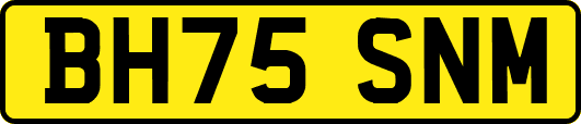 BH75SNM