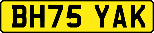 BH75YAK