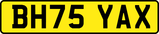 BH75YAX