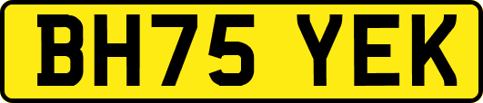 BH75YEK