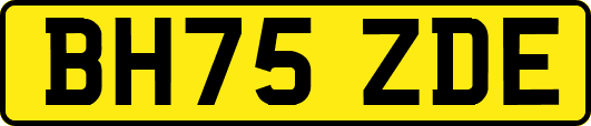 BH75ZDE