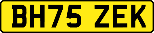 BH75ZEK