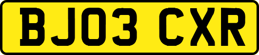 BJ03CXR