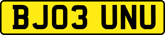 BJ03UNU
