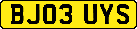 BJ03UYS