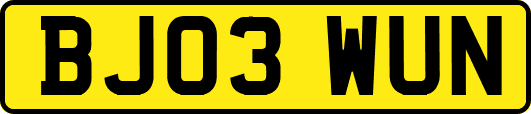 BJ03WUN