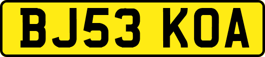 BJ53KOA