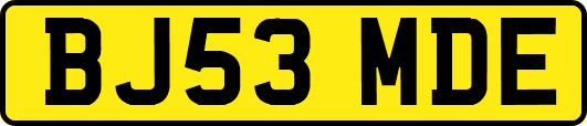 BJ53MDE