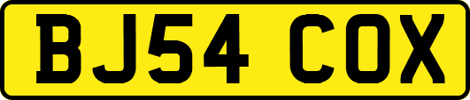 BJ54COX