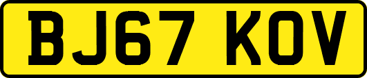 BJ67KOV