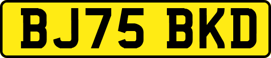 BJ75BKD