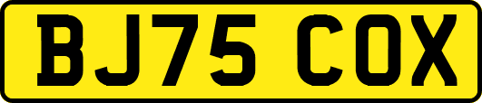 BJ75COX