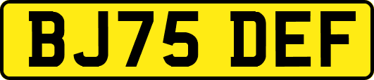 BJ75DEF