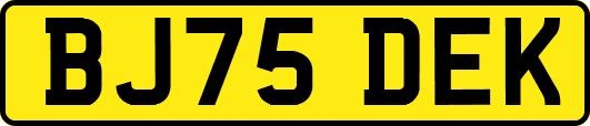 BJ75DEK