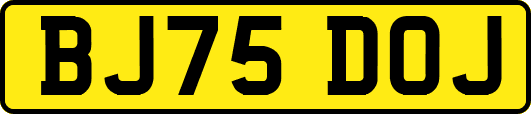 BJ75DOJ