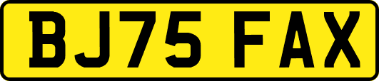 BJ75FAX