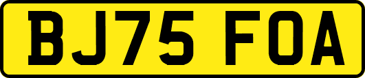 BJ75FOA