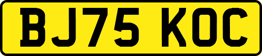 BJ75KOC