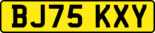 BJ75KXY