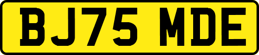 BJ75MDE