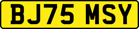 BJ75MSY