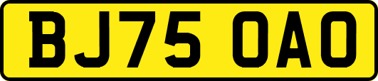 BJ75OAO