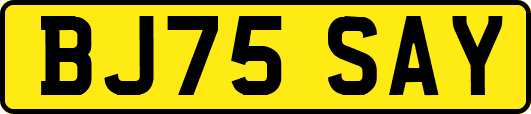 BJ75SAY