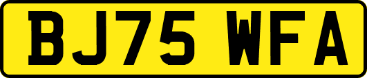 BJ75WFA